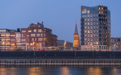 Een gezellig blauw uurtje bij de sky line van Doesburg